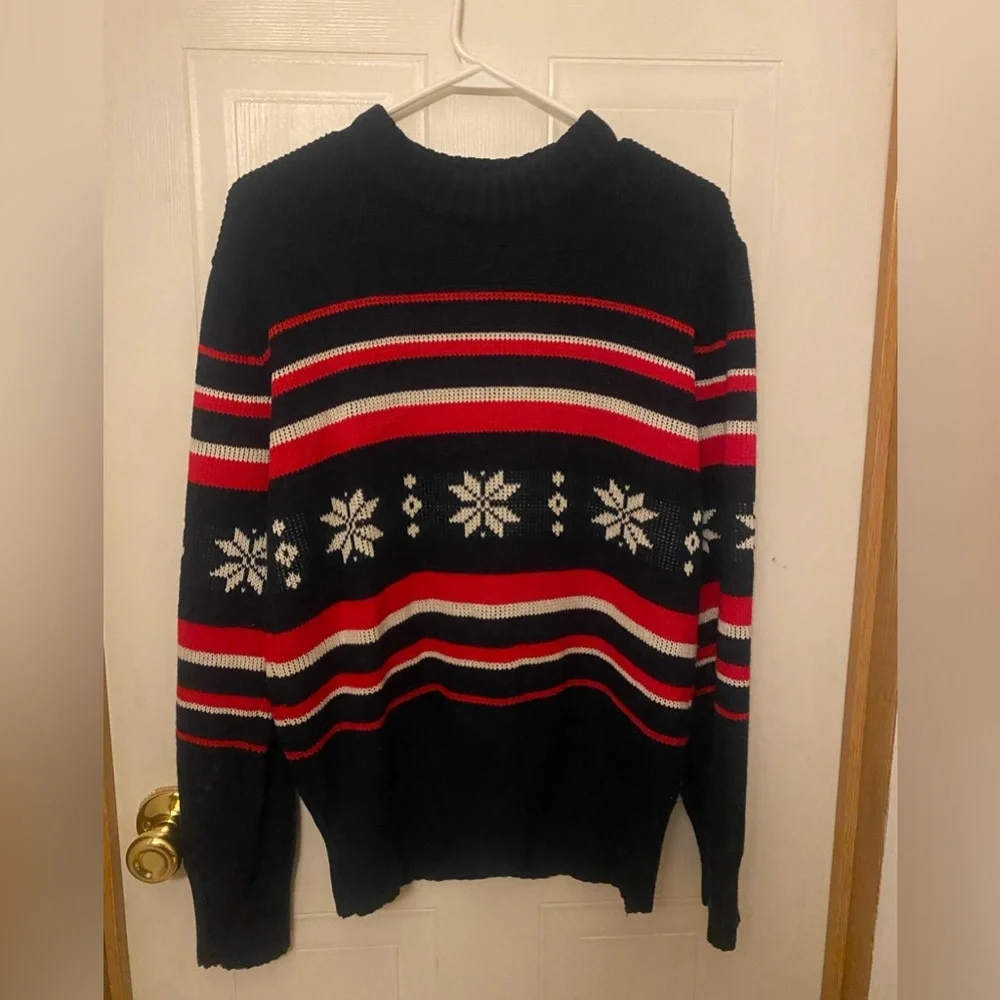 VTG Fair Isle Snowflake Sweater